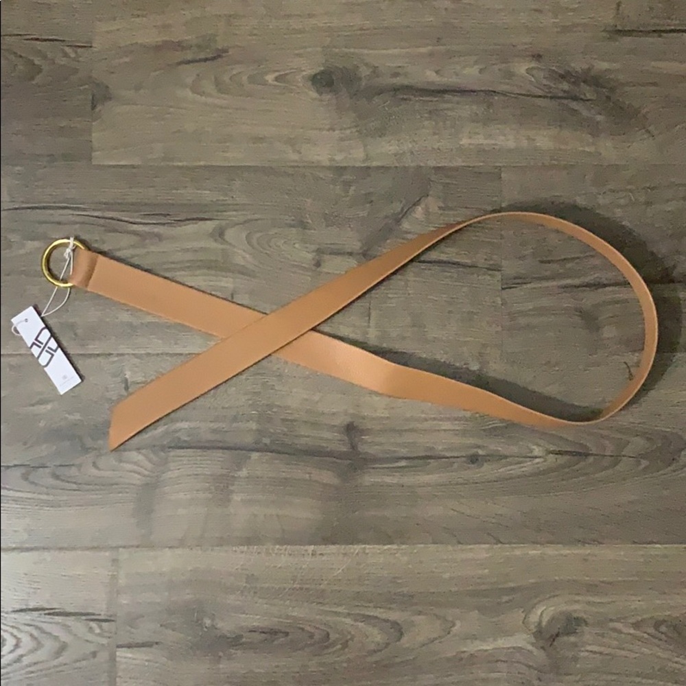 Below the Belt Camel and Gold Ring Belt